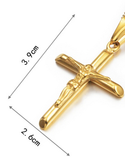 Gold Plated Cross Necklace