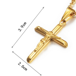 Gold Plated Cross Necklace